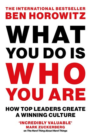 What You Do Is Who You Are