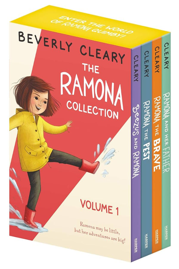 The Ramona 4-Book Collection, Volume 1: Beezus and Ramona, Ramona and Her Father, Ramona the Brave, Ramona the Pest, Vol. 1